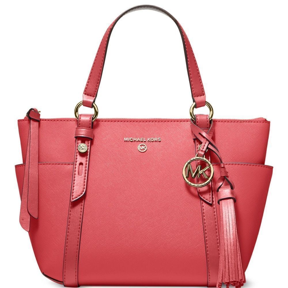 Michael Kors Sullivan Small Convertible Top Zip Leather Tote
